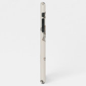 ジャングルレオパード野生動物のパターン iPhoneケース (左側)