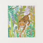 ジャングルローア – タイガー タペストリー (正面)