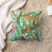 ジャングルローア – チーター クッション (ブランケット)