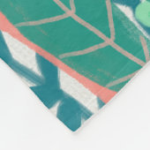 ジャングルローア – チーター フリースブランケット (角)