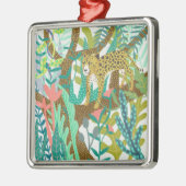 ジャングルローア – チーター メタルオーナメント (左)