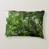 ジャングルロープ雨林写真 アクセントクッション (裏面)