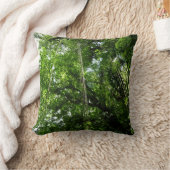 ジャングルロープ雨林写真 クッション (ブランケット)