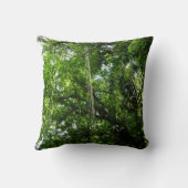 ジャングルロープ雨林写真 クッション (裏面)