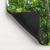 ジャングルロープ雨林写真 マウスパッド (コーナー)