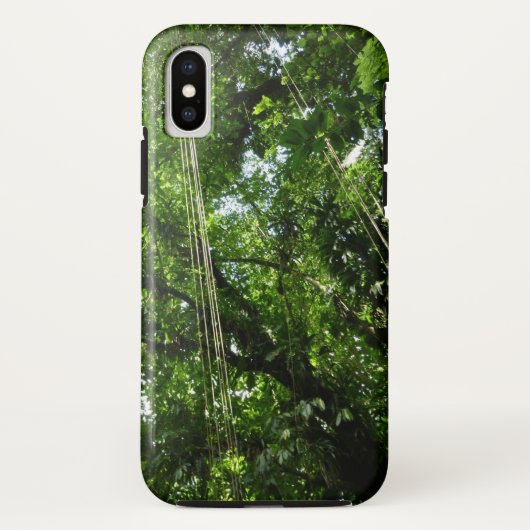 ジャングルロープ雨林写真 Case-Mate iPhoneケース (裏面)