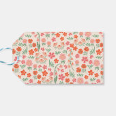 ジャングルワイルドアニマルタイガーキッズパーティーギフトラベル ギフトタグ (裏面横)