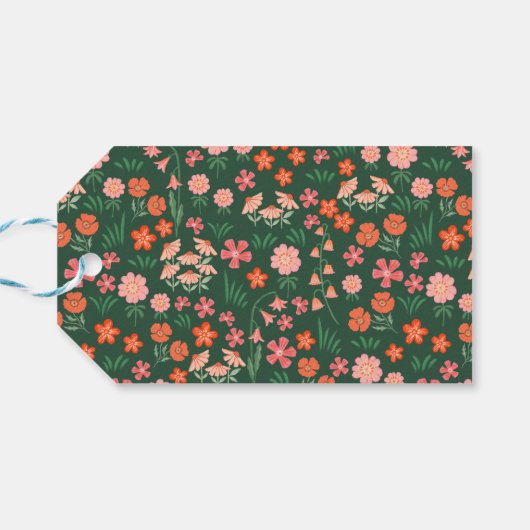 ジャングルワイルドアニマルタイガーキッズパーティーギフトラベル ギフトタグ (裏面横)