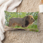 ジャングルンバー枕のキング（ライオン） ランバークッション (ブランケット)