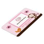 ジャングルージルガールモンキーフォトマグネット マグネット (左側)