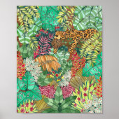 ジャングル保育園インテリア ポスター (正面)