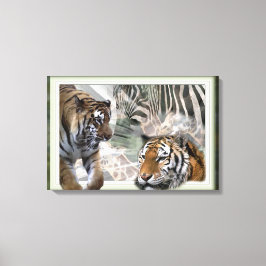 ジャングル初期のプリント キャンバスプリント