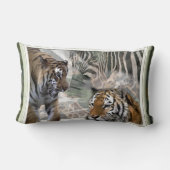 ジャングル初期のプリント ランバークッション (裏面)