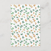 ジャングル動物おむつラッフルエンクロージャカード エンクロージャーカード (裏面)