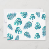 ジャングル動物のサンキューカード サンキューカード (裏面)