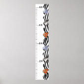 ジャングル動物の動物園が成長チャート ポスター (正面)