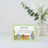 ジャングル動物の本ベビー要求エンクロージャーCa エンクロージャーカード (スタンド正面)