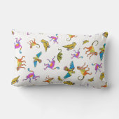 ジャングル動物の腰枕 ランバークッション (裏面)