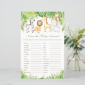 ジャングル動物の葉の多いベビーの予測とアドバイス (スタンド正面)