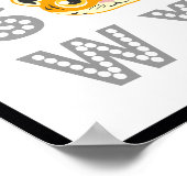 ジャングル動物アルファベット ポスター (角)