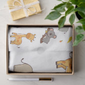 ジャングル動物コレクション1デコページ 薄葉紙 (ギフト)