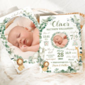 ジャングル動物ベビー誕生統計の写真のお知らせ