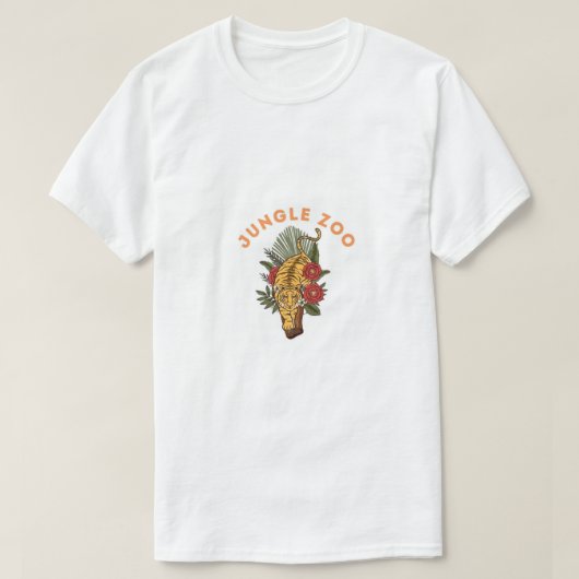 ジャングル動物園のTシャツ Tシャツ (デザイン正面)
