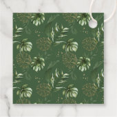 ジャングル動物,サファリ,ワイルドワン,最初の誕生日 フェイバータグ (裏面)