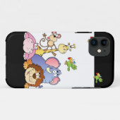 ジャングル動物 Case-Mate iPhoneケース (裏面(横))