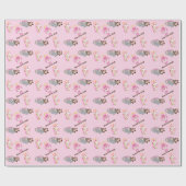 ジャングル及び友人の包装紙の女王 ラッピングペーパー (フラット)