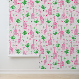 ジャングル名門私立校風のの花ギラフェスコスモポリタン 壁紙