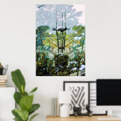 ジャングル塔 ポスター (ホームオフィス)