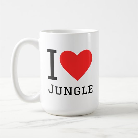 ジャングル大好き コーヒーマグカップ (左)