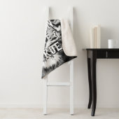 ジャングル子供部屋ベンガルタイガーブルーアイズパターン シェルパブランケット (インサイチュ)