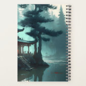 ジャングル寺院の冒険 – 表紙アート プランナー手帳 (裏面)