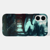 ジャングル寺院アドベンチャー – ファンタジー携帯カバー Case-Mate iPhoneケース (裏面 (横))