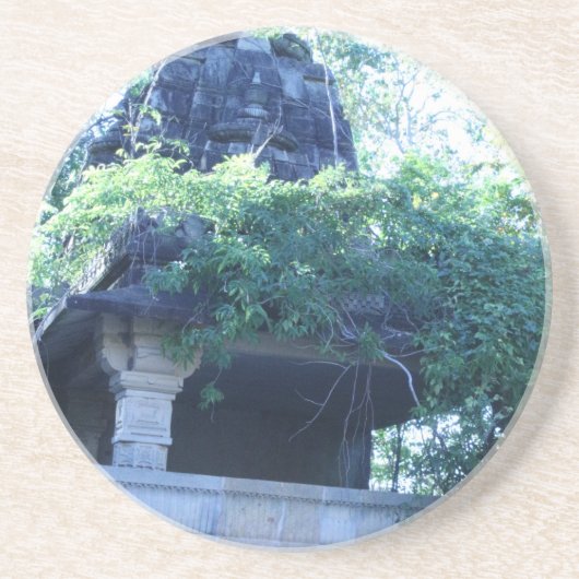 ジャングル建物 コースター (正面)