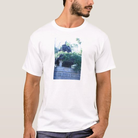 ジャングル建物 Tシャツ (正面)