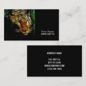 ジャングル捕食動物サファリアニキアシカ 名刺 (正面/裏面)