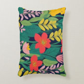 ジャングル模様 アクセントクッション (正面(垂直))