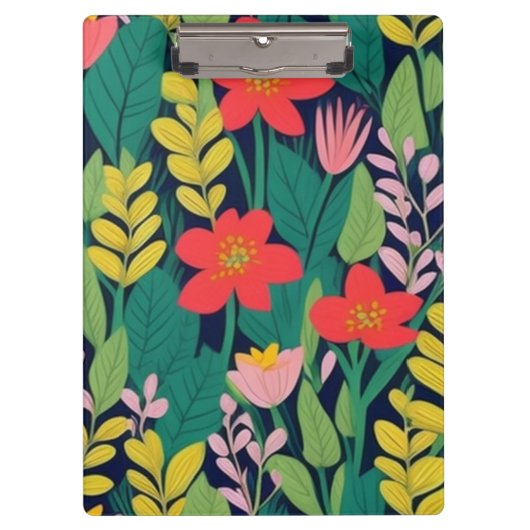 ジャングル模様 クリップボード (正面)