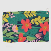 ジャングル模様 ゴルフタオル (横)