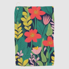 ジャングル模様 ゴルフタオル