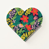 ジャングル模様 ノートブック (裏面)