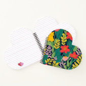 ジャングル模様 ノートブック (内部)