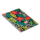 ジャングル模様 ノートブック (右側)