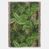 ジャングル猫ちゃん スローブランケット (正面縦)