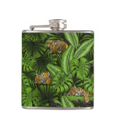 ジャングル猫ちゃん フラスク (正面)