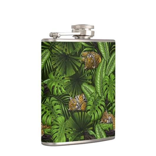 ジャングル猫ちゃん フラスク (右)