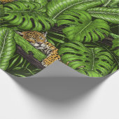 ジャングル猫ちゃん ラッピングペーパー (角)